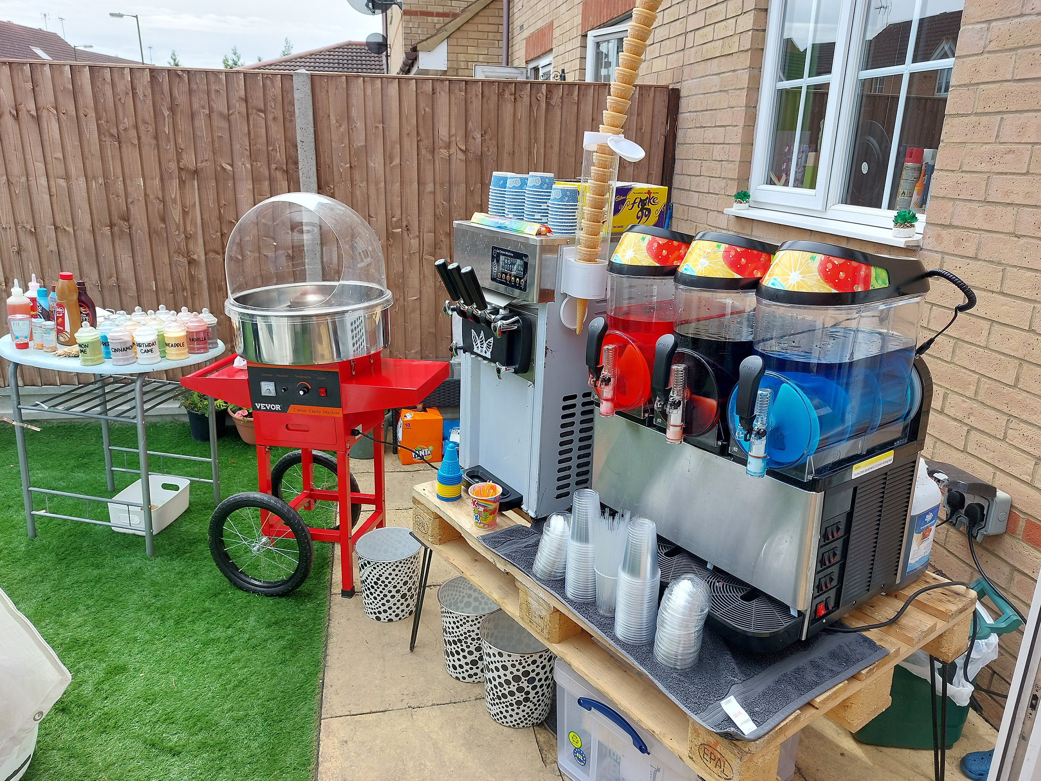 Big Man Combo 1 – Ice Cream, Slush and Candyfloss Machines