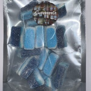 Fizzy Blue Raspberry Slices