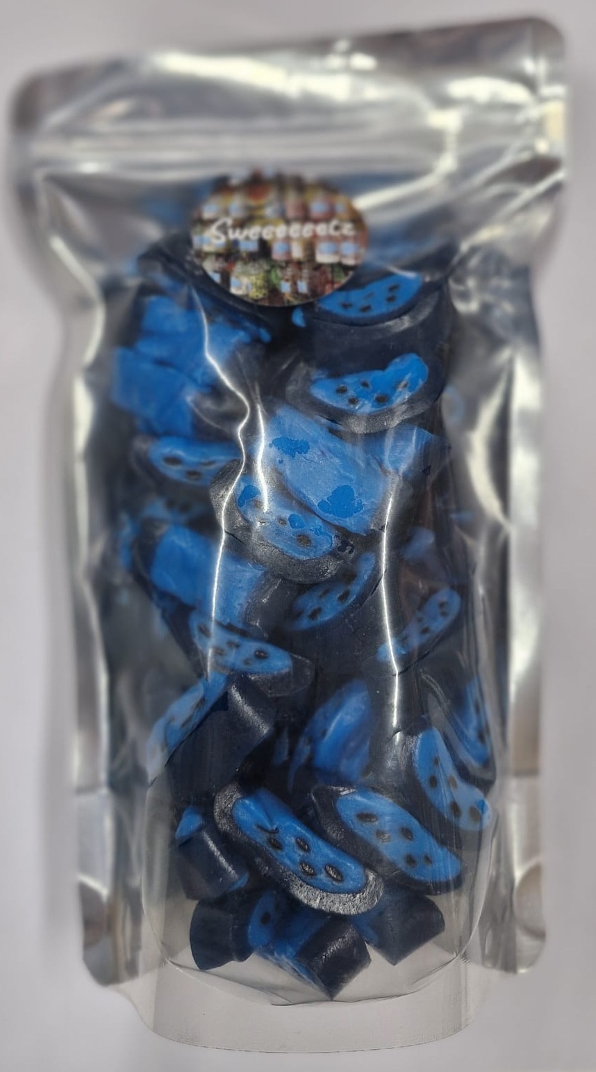 Blue Raspberry Slices