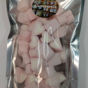 Small Marshmallow Hearts